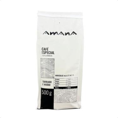 Imagem de Cafe Gourmet Amana Torrado e Moido Arabica Aroma Chocolate - Loretto C