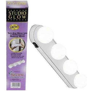 Imagem de Studio Glow Arandela De Espelho Camarim 4 Lampadas Portátil - Gonzatto