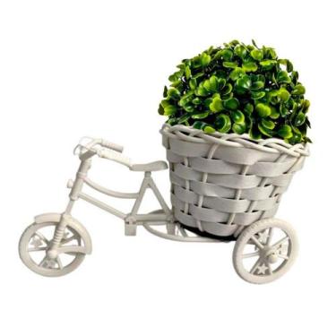 Imagem de Vaso Bicicleta Miniatura com Arranjo de Flores - Decoração - Melhores 