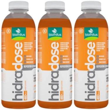 Imagem de Kit 3 hidradose guarana 480ml - BIOFHITUS