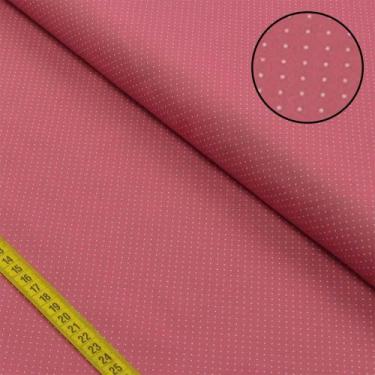 Imagem de Tecido Estampado Para Patchwork - Composê Poá Roseira Cor 2384 (0,50X1