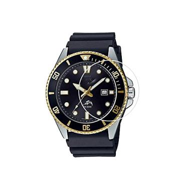 Imagem de Generic Walieoka Protetor de tela compatível com a série CASIO MDV-106, película protetora de vidro temperado de dureza 9H, resistente a arranhões e impressões digitais [2 unidades], transparente