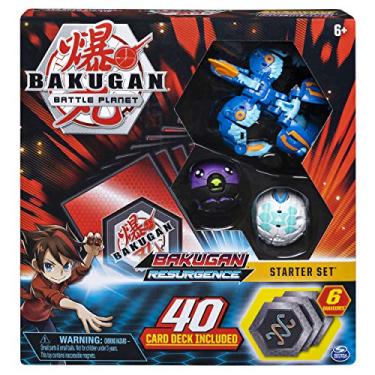 Imagem de Bakugan, Battle Brawlers Starter Set with Transforming Creatures, Aquos Pyravian, for Ages 6 & Up