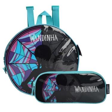 Imagem de Lancheira Térmica Com Estojo Dois Compartimentos Wandinha - Luxcel, Ki