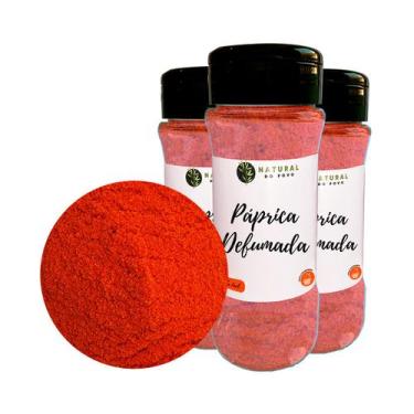 Imagem de Páprica Doce Em Pó Premium Importada Alta Qualidade Pote com Dosador K