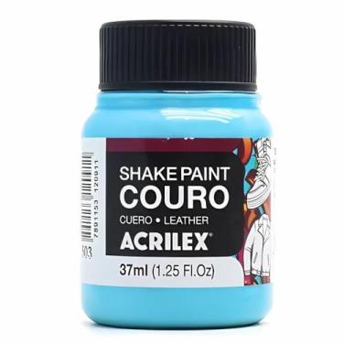 Imagem de Tinta p/ couro shake paint 37ml acrilex escolha a cor, 503 AZUL CELEST