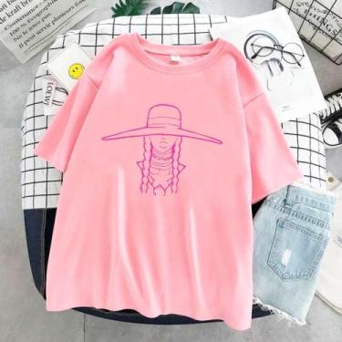 Imagem de Camiseta Cantora Beyoncé Diva Camisa Unissex - SEMPRENALUTA, Rosa, M