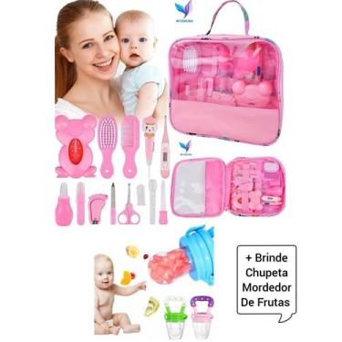 Imagem de Kit Bebê Primeiros Cuidados Higiene Recém Nascido  - SMALL BABY, ROSA