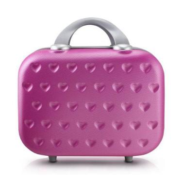 Imagem de Frasqueira de Viagem Maleta Necessaire Rígida ABS Grande de Mão Bordo 