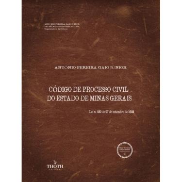 Imagem de Codigo de Processo Civil do Estado de Minas Gerais