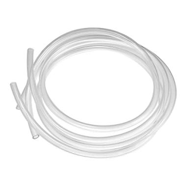 Imagem de VekAuto 2 peças de mangueira de ventilação de combustível, 0,5 cm x 99 cm 5 mm x 1 m tubo de mangueira de gasolina universal para ATV Dirt Bike Go Kart poliuretano durável transparente