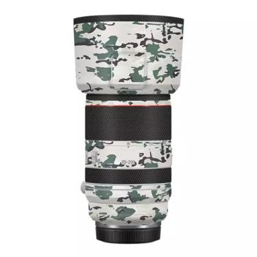 Imagem de Para Canon RF 70-200 mm F2.8 L is USM Vinyl Wrap Decalque Skin Film Anti-Scratch Camera Lens Body Protective Sticker Coat 70-200 2.8 (Camuflagem Selva)