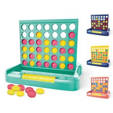 Imagem de Jogo de tabuleiro Pup Go 4 in a Row com 6 discos de reposição para cri