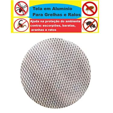 Imagem de Convenienza Tela Para Ralo Redonda 10 cm de Diâmetro Anti-inseto