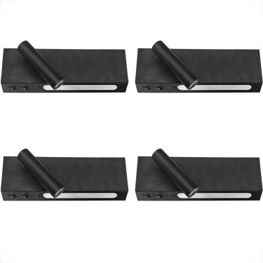 Imagem de Kit 4 Arandela Leitura Led Interruptor Luz Indireta Quarto