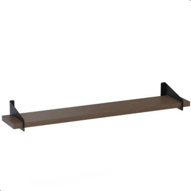 Imagem de Prateleira Suspensa Estilo Industrial De Madeira 50cm FS P - Fassin Sh