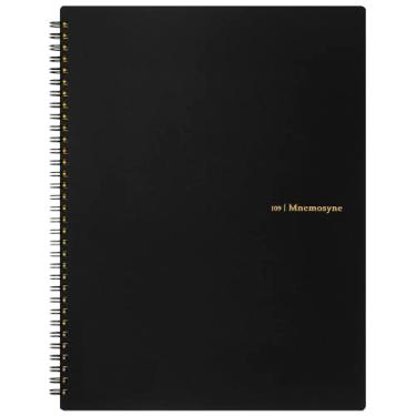 Imagem de Maruman N109JP Nemosine Caderno de anel de aniversário de 20 anos, pautado por pontos, A4, preto