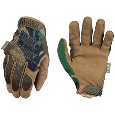 Imagem de Mechanix Wear - Luvas táticas originais Woodland Camo (Médio, Camuflagem)
