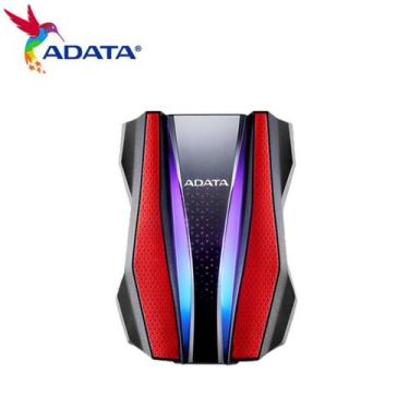Imagem de Hd externo adata 2tb , 3.2 game - pcs -mac - tablet - acende luzes - t