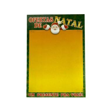 Imagem de Cartaz de Oferta De Natal A4 Papel Duplex 100 unidades - Casa Do Carta