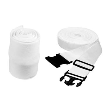 Imagem de Fenteer Conector de ponte de cama com alça, cinto de preenchimento de espaço de cama, extensor de colchão, conector de colchão para hóspedes de hotel, Fivela Pp Preta