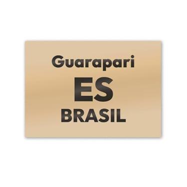 Imagem de Imã de Geladeira Guarapari Espírito Santo MDF 8cm x 5cm