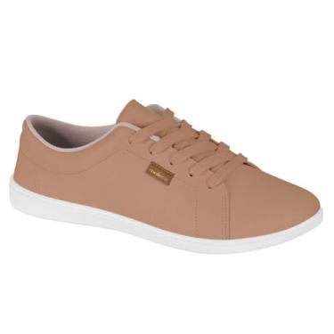 Imagem de Moleca, Tênis Moleca Feminino Napa Neo Modern Casual (Nude, BR, Adulto, Numérico, 37)