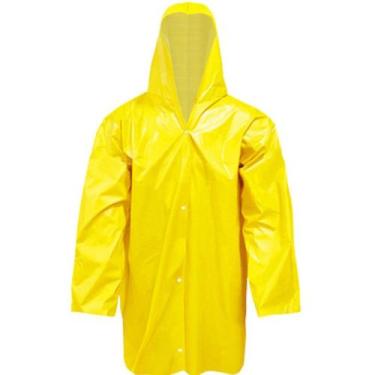 Imagem de Capa de Chuva PVC Forrado Amarela FIT Plastcor CA 36254, G