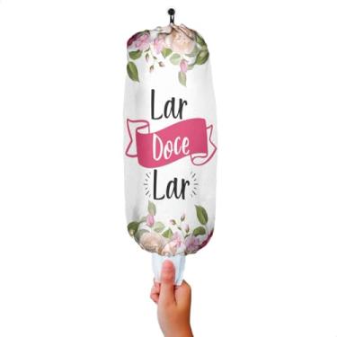 Imagem de Puxa Saco de Tecido Porta Sacolas Plásticas Dispenser Decorativo para Cozinha – Estampa Divertida e Prática Novadecora
