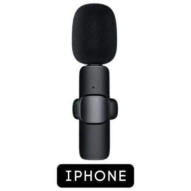 Imagem de Microfone Lapela Wireless Sem Fio Para Lightning