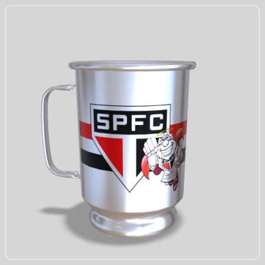 Imagem de Caneca personalizada de aluminio são paulo com nome - Jlssublimação