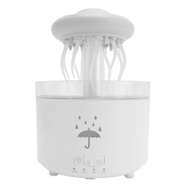 Imagem de Fafeicy Calmo Aromaterapia Difusor de óleo Essencial Gotas de Chuva -timer Controle Remoto para Cama (Plugue nos EUA)