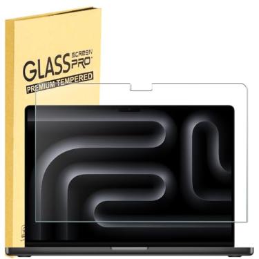 Imagem de MUBUY-GOL Película Protetora De Tela Vidro Temperado Com Dureza 9H Para Macbook Pro 14" A2918 A2992 A2779 A2442 (Chip M3, M2, M1 Pro/Max 2023-2021, Sem Bolhas, Ultrafino Hd, Antirriscos)