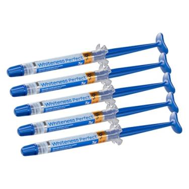 Imagem de Kit 5 Clareador Dental Caseiro Whiteness Perfect 16% Fgm