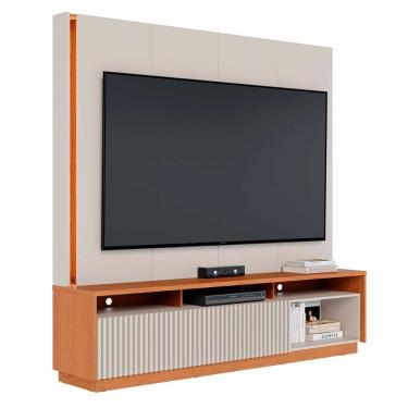 Imagem de Home Estante Rack Jordão Para TV até 75 Polegadas com LED