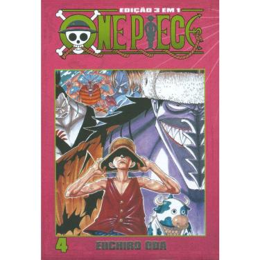 Imagem de ONE PIECE 3 EM 1 - VOL 04 - MANGA ( volumes 10,11,12 )