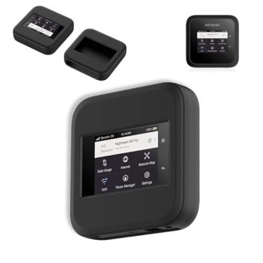 Imagem de NOUKAJU Capa para NETGEAR Nighthawk M6/M6 Pro, capa protetora de silicone, à prova de quedas, à prova de arranhões, à prova de choque, capa protetora para NETGEAR Nighthawk M6 Pro Mobile Hotspot
