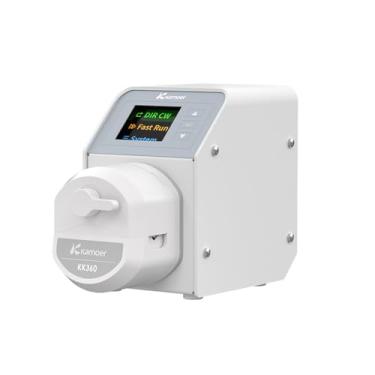 Imagem de Kamoer M2-KK360 duplo canal 0-310ml/min (um canal) motor de passo de alta precisão bomba peristáltica 24V bomba de dosagem de velocidade ajustável com controle RS485