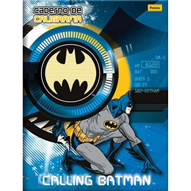 Imagem de Foroni 8672, Caderno Caligrafia, Capa Dura, Batman 40 1/4 Vertical, Multicor, Pacote de 10