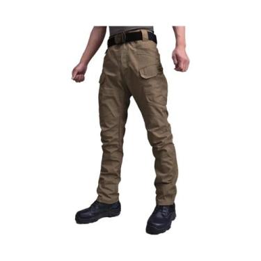 Imagem de Calças de Treinamento Masculinas Camufladas - Resistentes e Confortáve