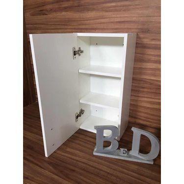 Imagem de Armário Nicho Para Banheiro 1 Pç Com Fundo Branco - B&D Arte e Decoraç