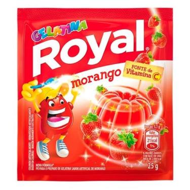 Imagem de Gelatina de Morango Royal 25g