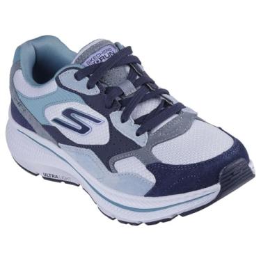 Imagem de Skechers Tênis feminino Go Run Consistent 2.0 Retro Stride, azul, 38 BR