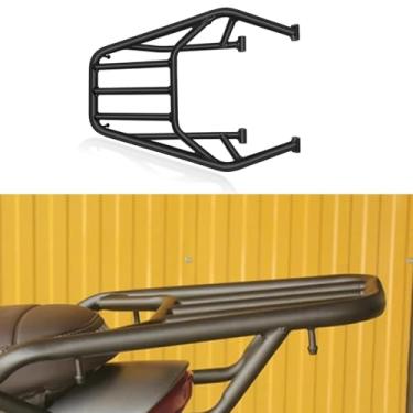 Imagem de Ammtio Triumph Scrambler 400X Speed 400 2024-2025 Suporte traseiro para bagagens de motocicleta, suporte de prateleira, suporte de banco traseiro, extensão de bagagem.