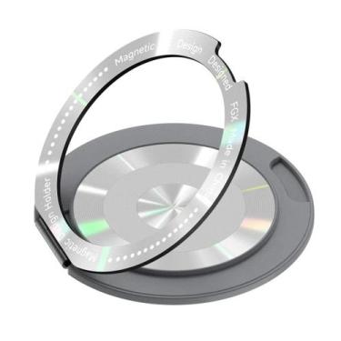 Imagem de Suporte Magnético Ultra-Fino Para Celular Com Rotação De 360 Graus, Un