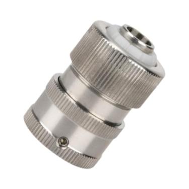 Imagem de Bothyi Conector de mangueira de jardim de conexão rápida, adaptador de conector à prova de vazamento, rosca de 1/2", para lavadora de alta pressão,