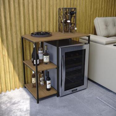 Imagem de Aparador Adega cervejeira Industrial Kappesberg Li044 Freijó