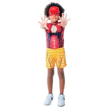 Imagem de Fantasia Infantil Homem Ferro Tam Gg Carnaval Dia Da Bruxas - Toys