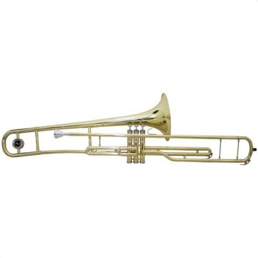 Imagem de Trombone De Três Pistos Spring Tp-230 Sp Laqueado