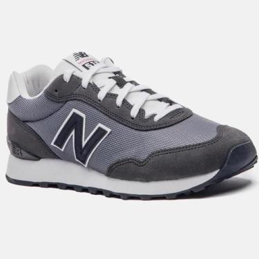 Imagem de Tênis New Balance 515 V2 Masculino - Grafite e Preto, 40